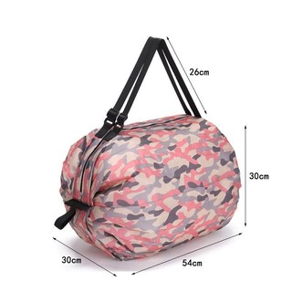 Túi tote vải Oxford siêu thị, dung tích lớn, gập gọn, thân thiện môi trường, đeo vai phong cách Nhật Bản