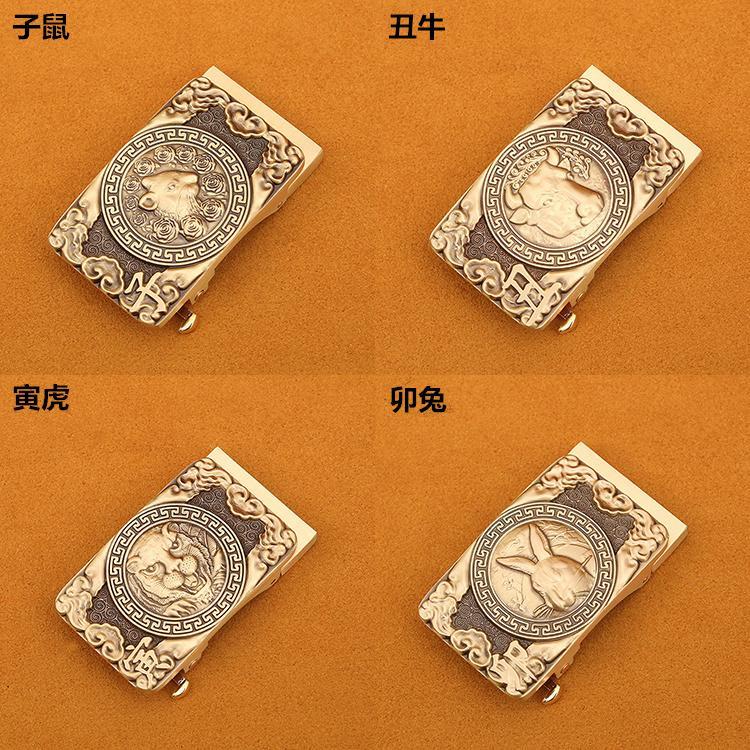 Khóa thắt lưng bằng đồng nguyên chất 00516 / Khóa thắt lưng đầu bằng đồng nguyên chất / Chiều rộng bên trong 3,5cm / Khóa tự động / Có khe cắm thẻ Dây đai / Đồng thau rắn / Kẹp thắt lưng quần / Khóa thắt lưng / Nam