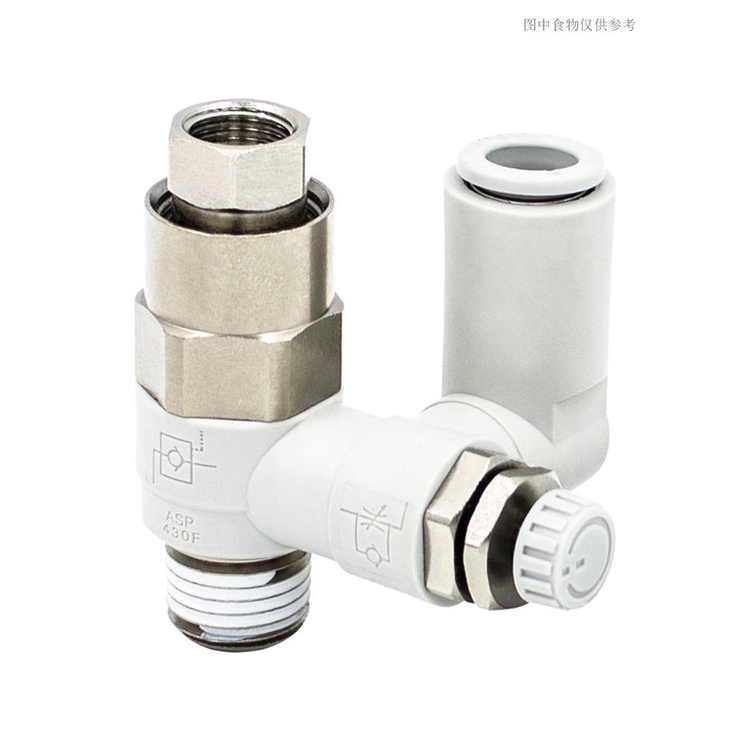 Van điều chỉnh tốc độ một chiều Pioneer Control ASP330F / 430F / 530F / 630F-01 / 02-06 / 8 / 10 / 12S Khí nén