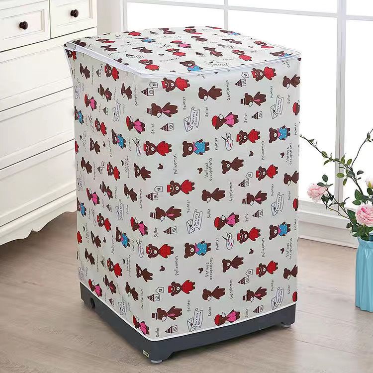 Sanchen3chlby Pulsator Vỏ Máy Giặt Mở Hoàn Toàn Tự Động Chống Thấm Nước Chống Nắng Bao Vải Chống Bụi Haiermei Thiên Nga Nhỏ Đặc Biệt Đa Năng
