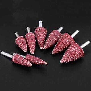 2 Chiếc 15mm-80mm Giấy Nhám Louver Đầu Mài Cho Dremel Phụ Kiện Mài Mòn Chết Máy Mài Flapper Sander Khoan Dụng Cụ Xoay