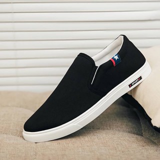 Giày Thể Thao Vải canvas Thời Trang Phong Cách Hàn Quốc Cho Nam