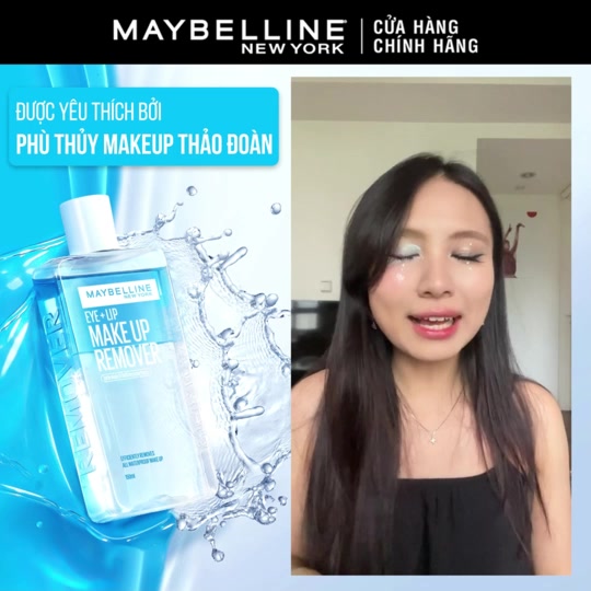 Nước tẩy trang mắt và môi Maybelline New York Eye & Lip Makeup Remover 150ml - ảnh chi tiết 2