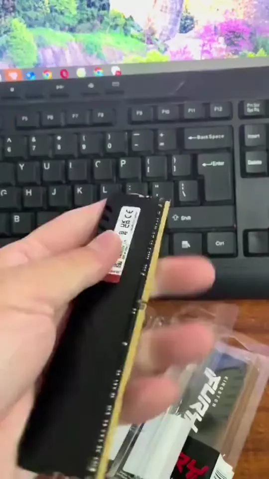 RAM Kingston FURY Beast DDR4 bus 3200MHz màu đen