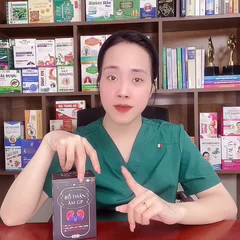 Viên Uống Bổ Thận Âm Giúp Giảm Triệu Chứng Do Suy Thận, Tiểu Đêm Nhiều, Mệt Mỏi, Tan Sỏi Thận, Sỏi Mật - 30 Viên/Hộp
