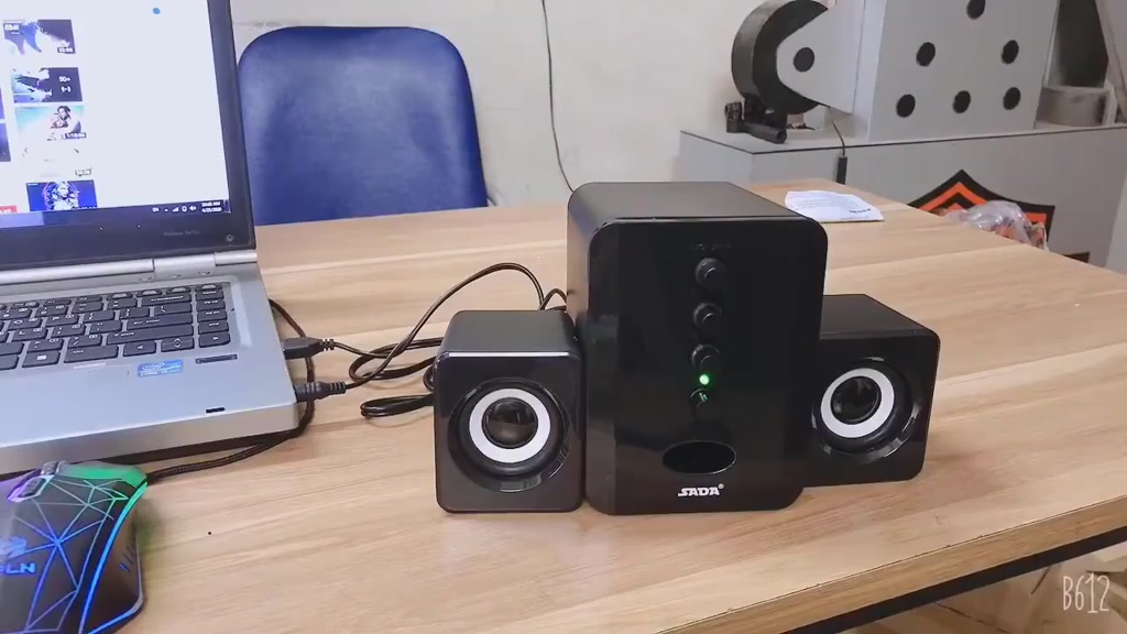 Bộ 3 Loa Máy Tính KAW D202 Bass Căng- Âm Thanh Sống Động - Bảo Hành 12 Tháng Toàn Quốc - ảnh 2