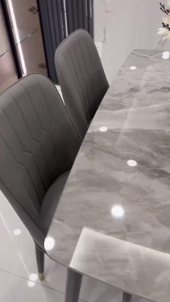 Bộ Bàn Ăn Ghế Monet Không Tay Nhập Khẩu Cao Cấp - YourHouse furniture