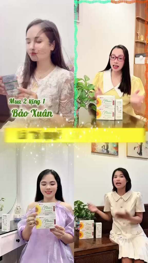Viên uống Bảo Xuân Gold - Hỗ trợ cân bằng nội tiết tố, làm đẹp da, giảm khô hạn - Hộp 30 viên