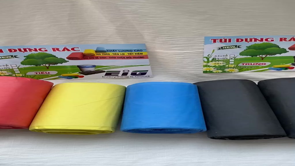Sỉ 1kg Túi Đựng Rác Tự Hủy EIG, [Chọn Size] Và Màu , Tiểu Trung Đại ...