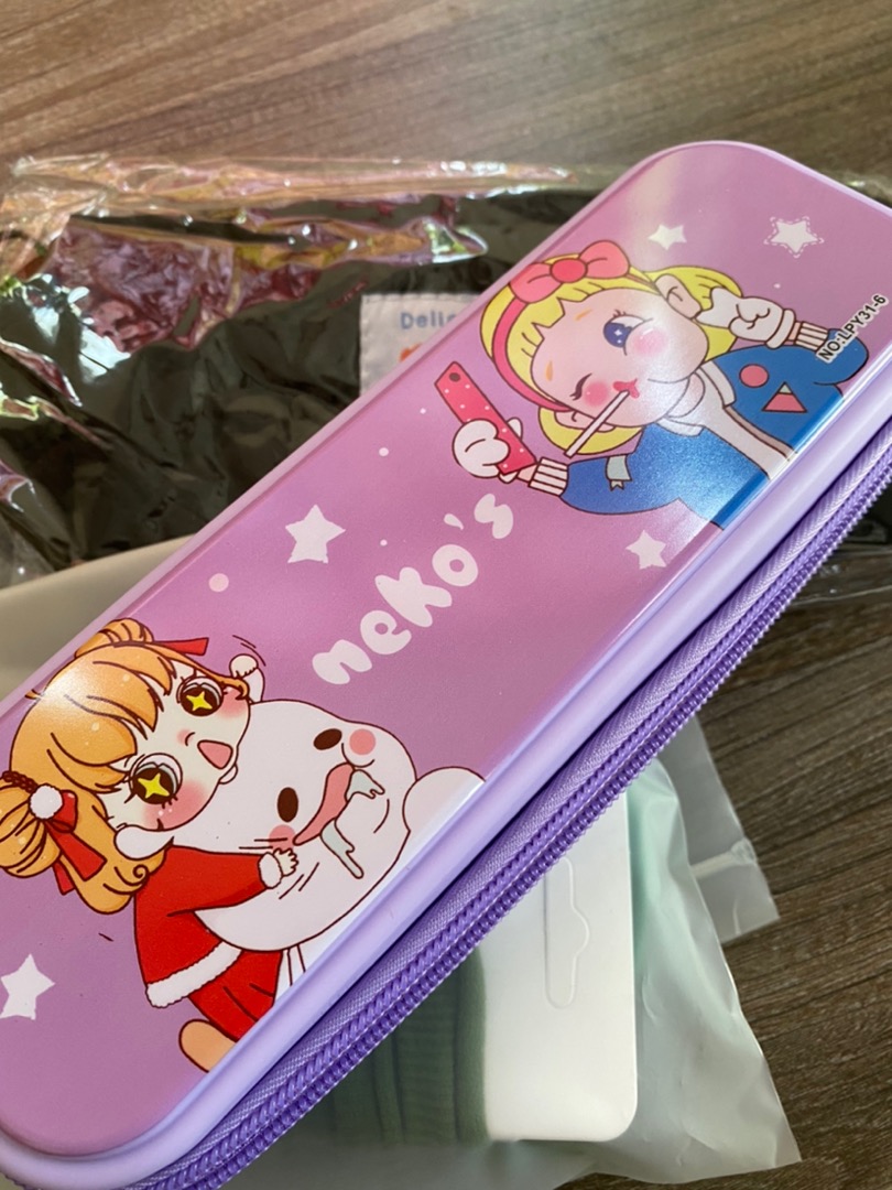 Hộp Bút Nhựa 2D Nhiều Mẫu Hoạt Hình, Hộp Bút Chì Nhỏ , Hộp B - ảnh 4