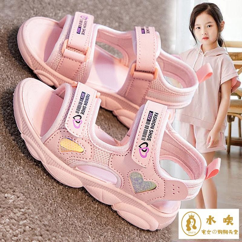 Sandal cho bé gái Dép quai hậu bé gái từ 3 - 15 tuổi Giày Xă - ảnh 4