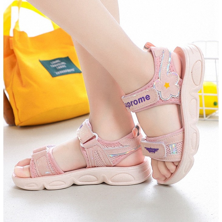 Sandal cho bé gái Dép quai hậu bé gái từ 3 - 15 tuổi Giày Xă - ảnh 5