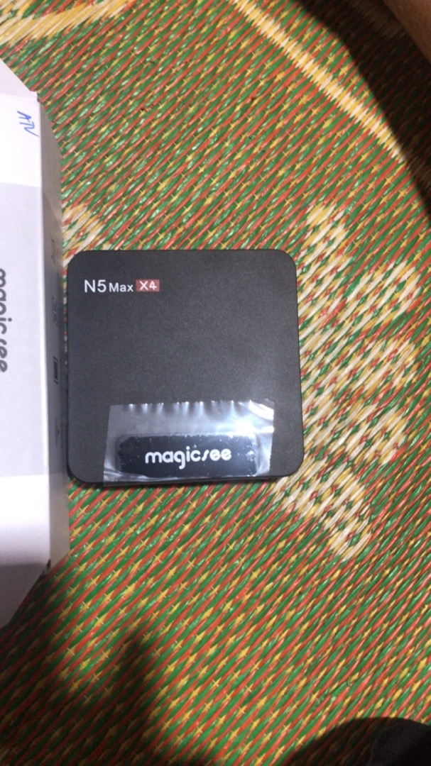 Android TV Box Magicsee N5 Max X4 màu đen