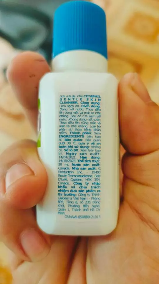 Sữa rửa mặt Cetaphil Gentle Skin Cleanser dung tích lớn
