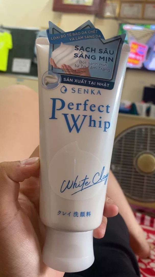 Sữa rửa mặt Senka Perfect White Clay 120g - thành phần và công dụng