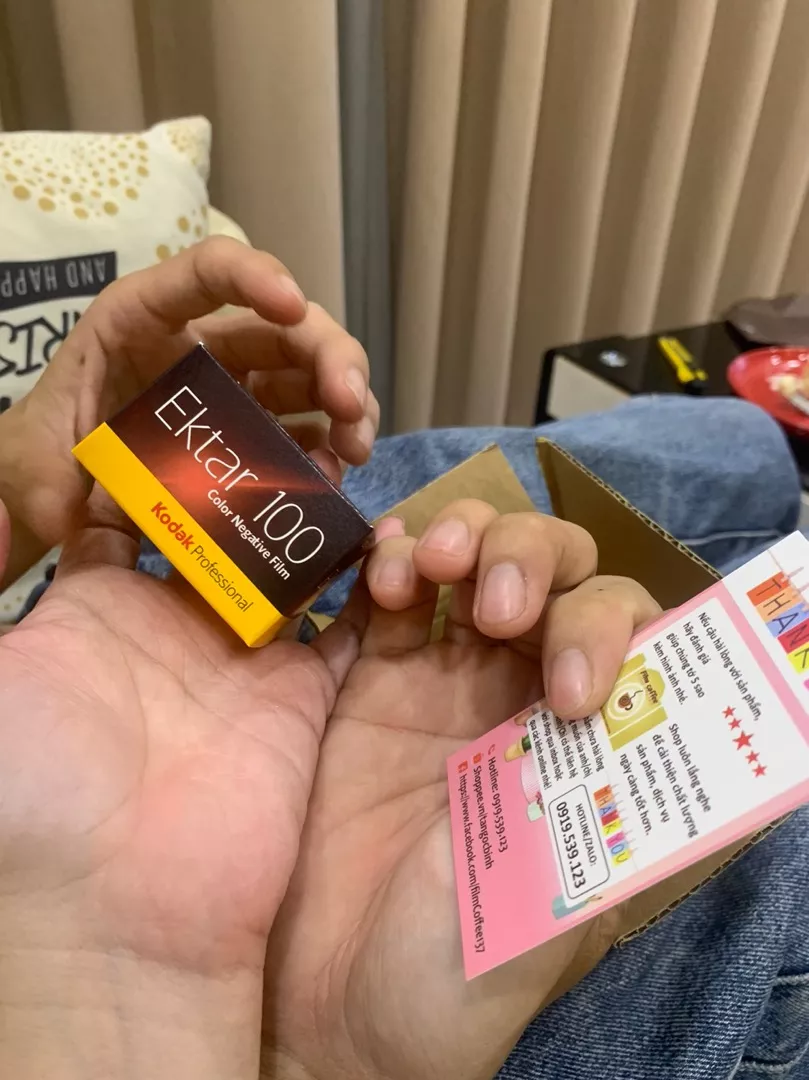 Film Kodak Ektar 100 phiên bản mới hạn sử dụng 03/2028