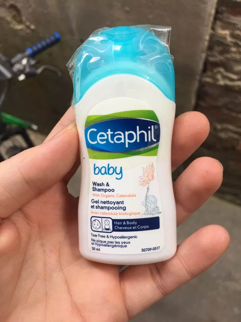 Cetaphil Baby Wash and Shampoo 400ml - bao bì sản phẩm