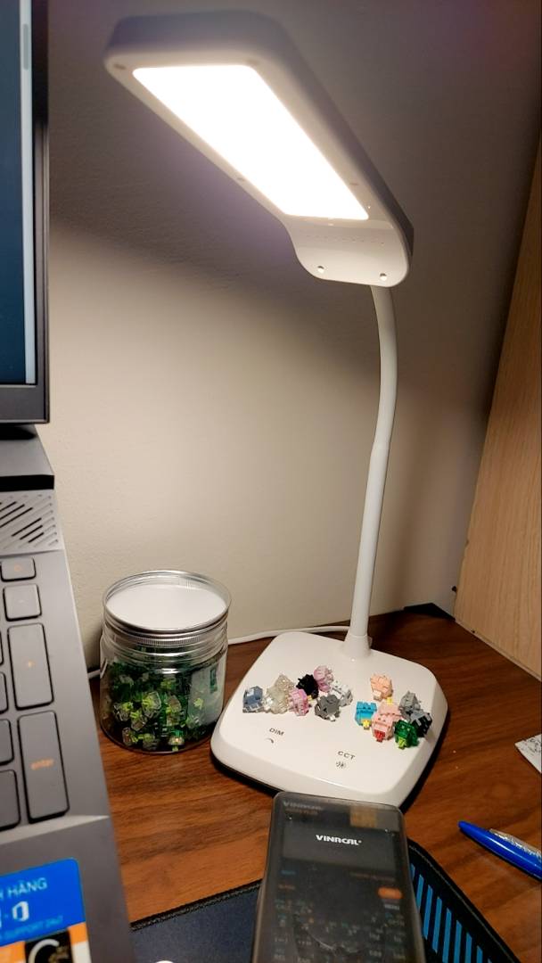 Đèn học Rạng Đông LED chống cận, bảo vệ mắt, thị lực,3 mức s - ảnh 6