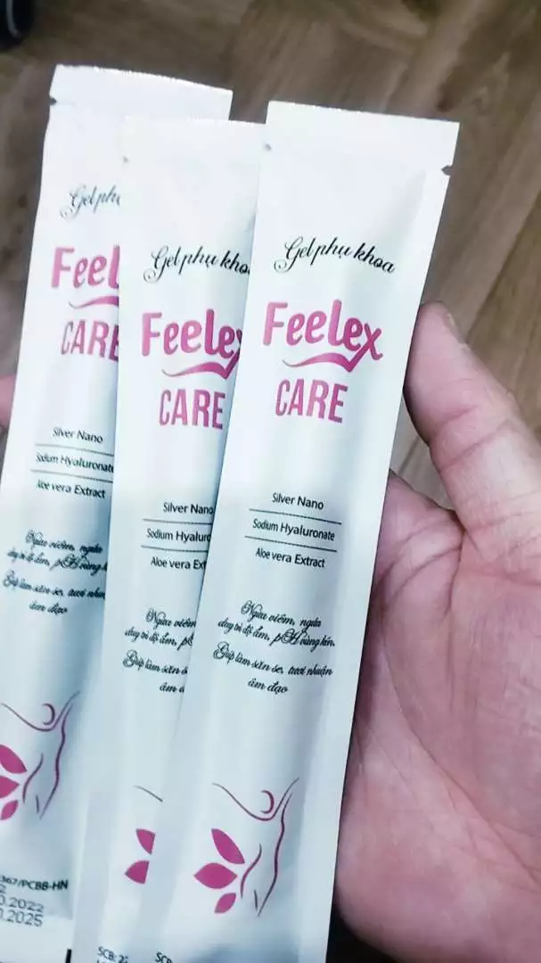 Thành phần dưỡng ẩm gel phụ khoa C24 Feelex Care
