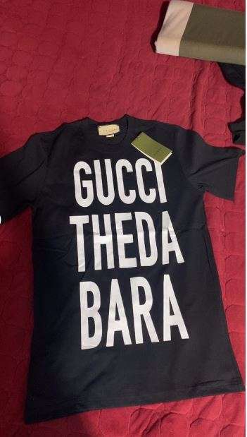 Gucci 'theda Bara' T-shirt in Yellow for Men