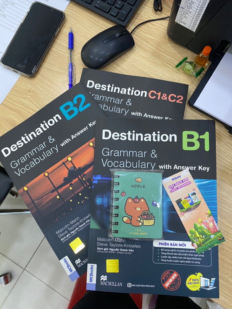 Sách Trọn Bộ Giáo Trình Destination Grammar And Vocabulary B1 B2 C1andc2 Kèm Đáp Án Lẻcombo Bán 4204