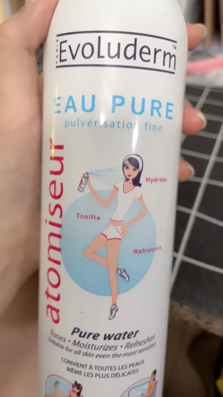 Xịt khoáng Evoluderm cấp ẩm cho da mặt