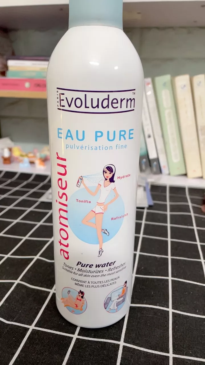 Xịt khoáng Evoluderm dưỡng da toàn thân