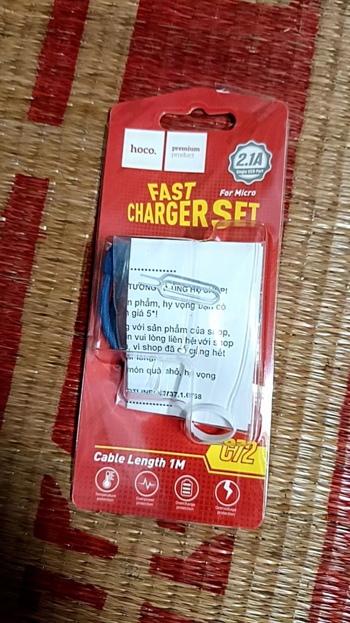 Chi tiết đầu sạc Micro-USB