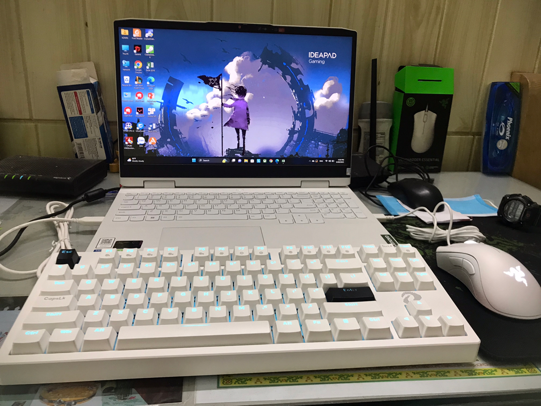 Layout TKL 87 phím của DAREU EK87 v2