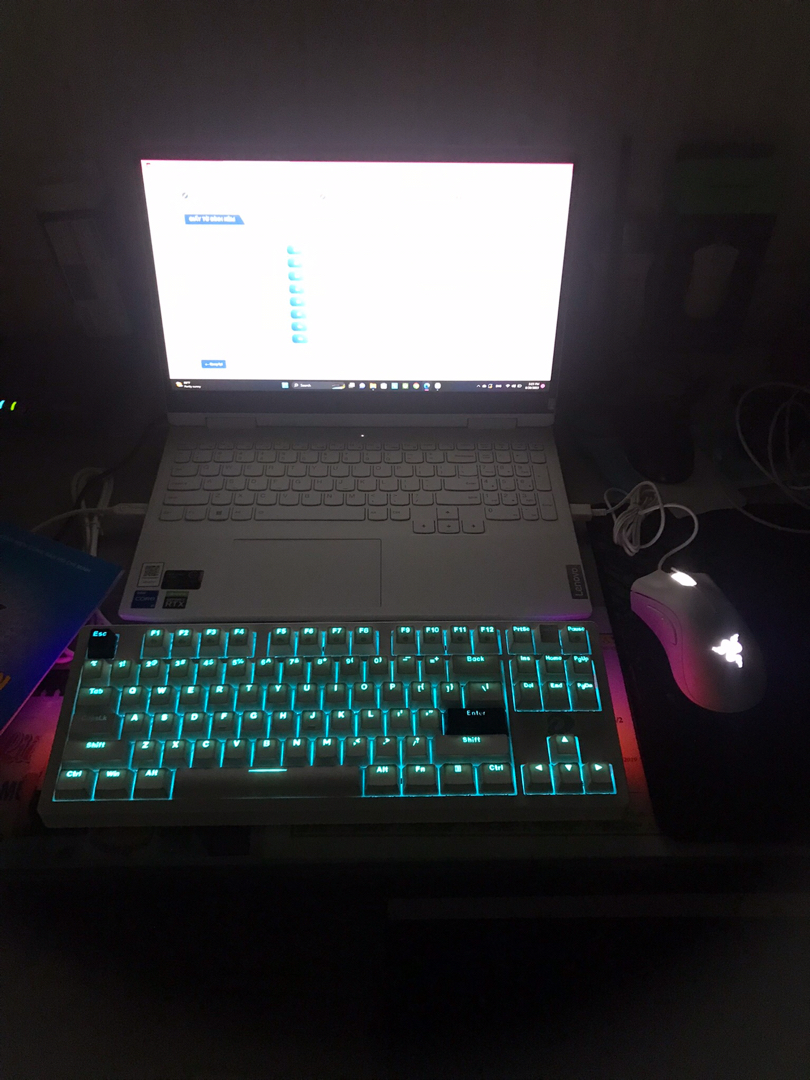 Chi tiết bàn phím DAREU EK87 v2