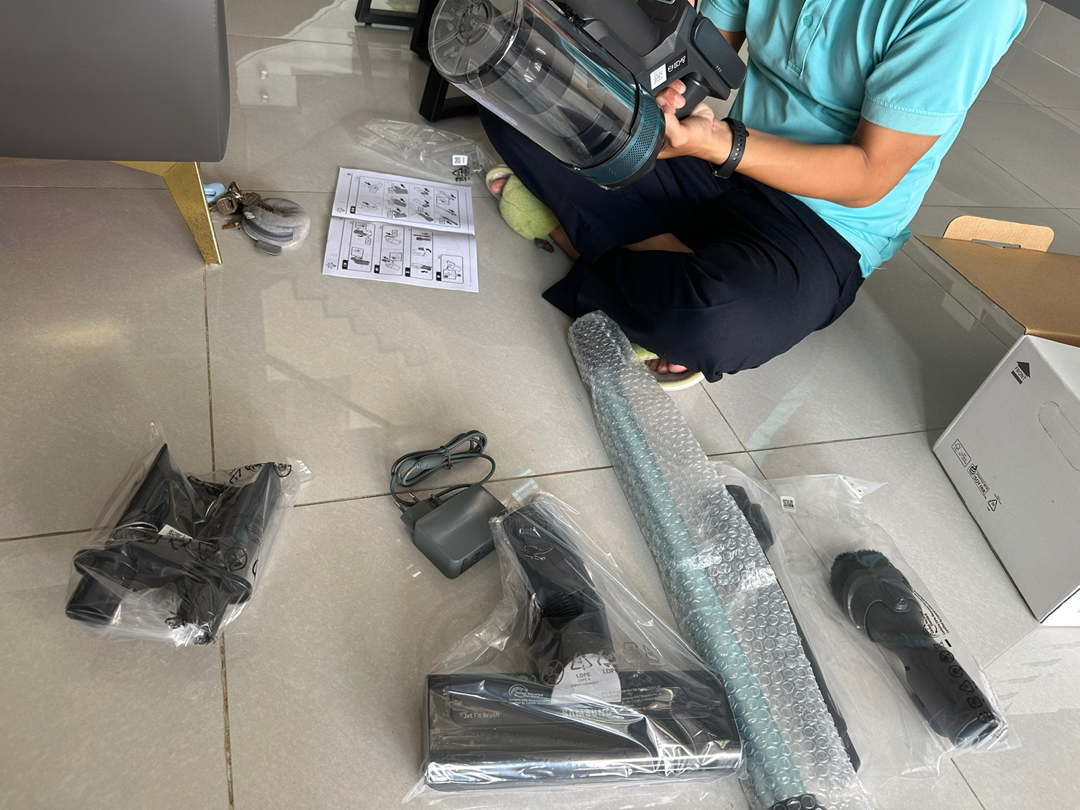 Công nghệ hút Jet Cyclone trên Samsung Jet 60