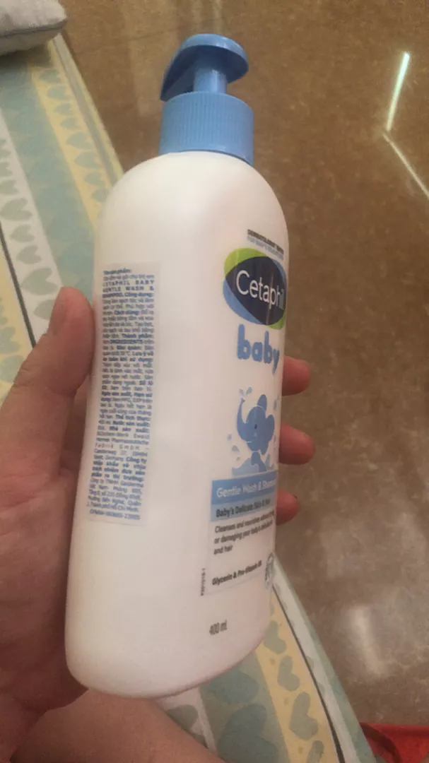 Cetaphil Tắm Gội 2 In 1 Cho Bé - sữa tắm gội cho trẻ sơ sinh