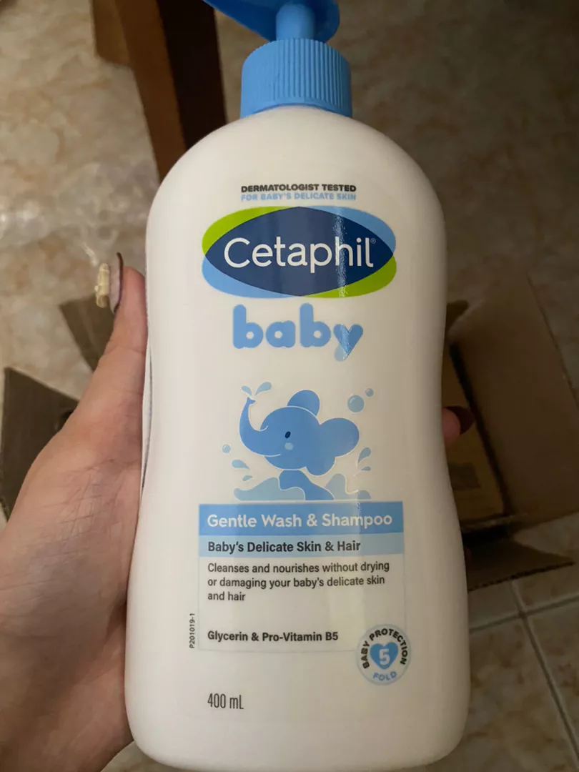 Cetaphil Baby Wash & Shampoo 2in1 - chiết xuất Calendula hữu cơ