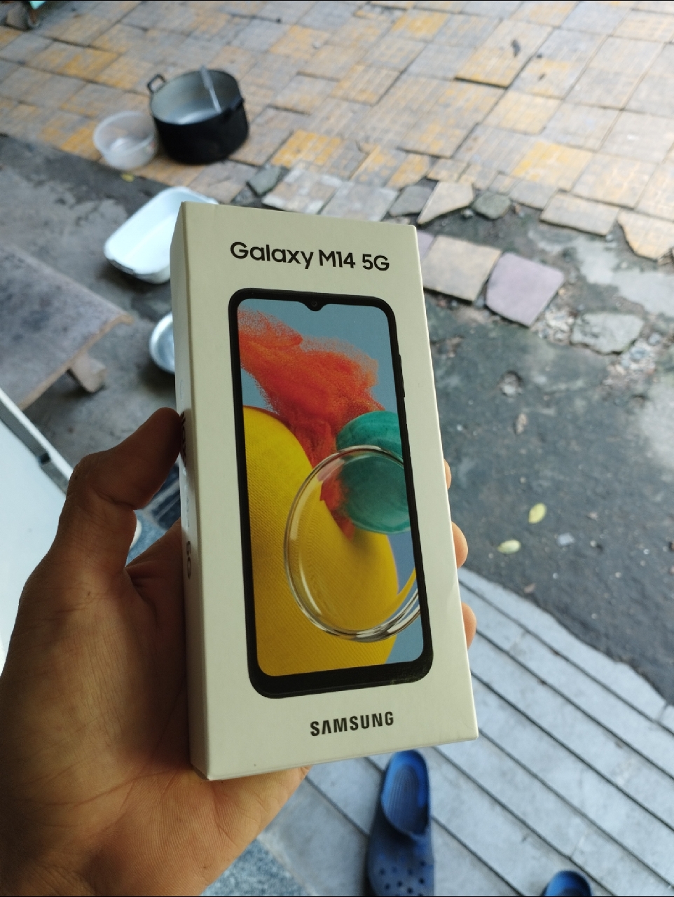 Mặt sau Samsung Galaxy M14 5G