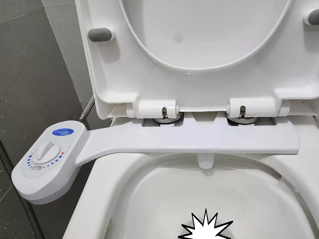 Ultra Slim Bidet Toilet Seat Sprayer Attachment photo review