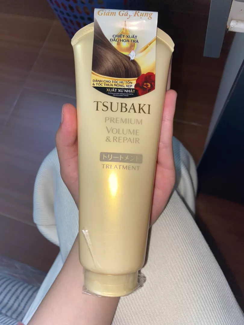 Dầu gội Tsubaki Premium Repair phục hồi tóc hư tổn