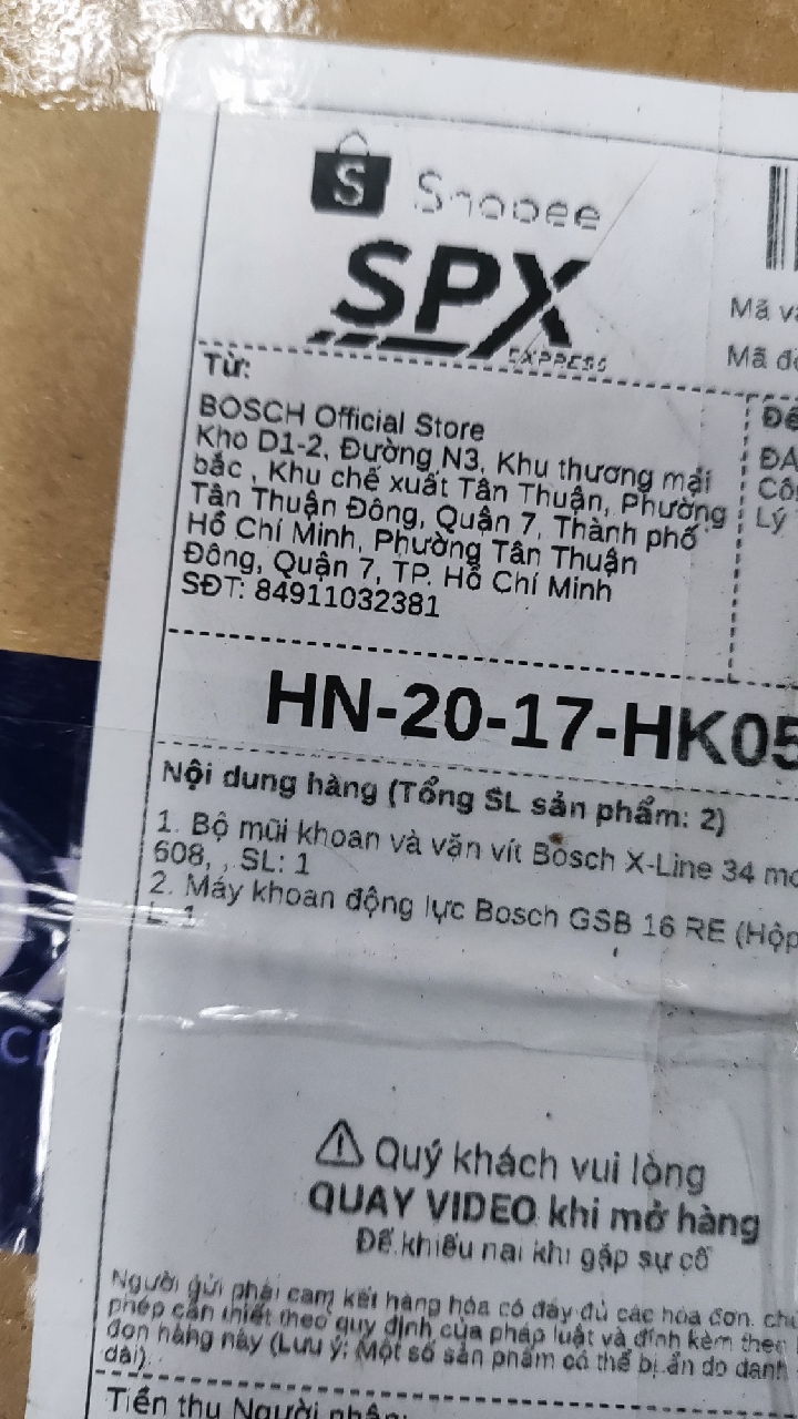 Hộp đựng bộ mũi khoan Bosch