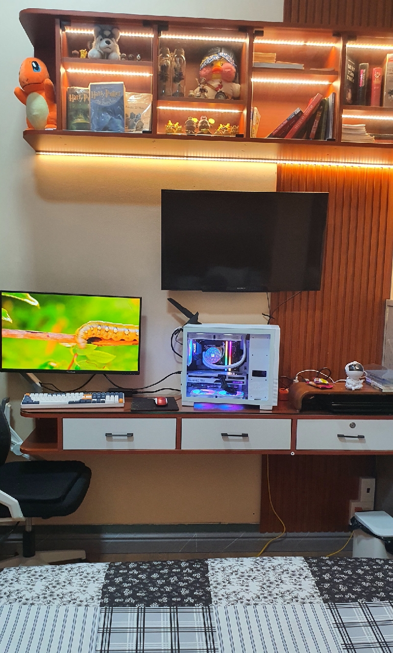 Mặt trước màn hình ViewSonic 27 inch