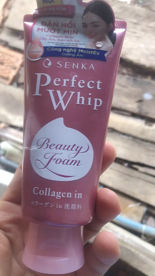 Senka Perfect Whip Collagen 120g - thành phần dưỡng da