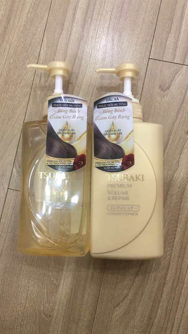 Bộ đôi gội xả Tsubaki Premium Repair sản xuất tại Nhật Bản