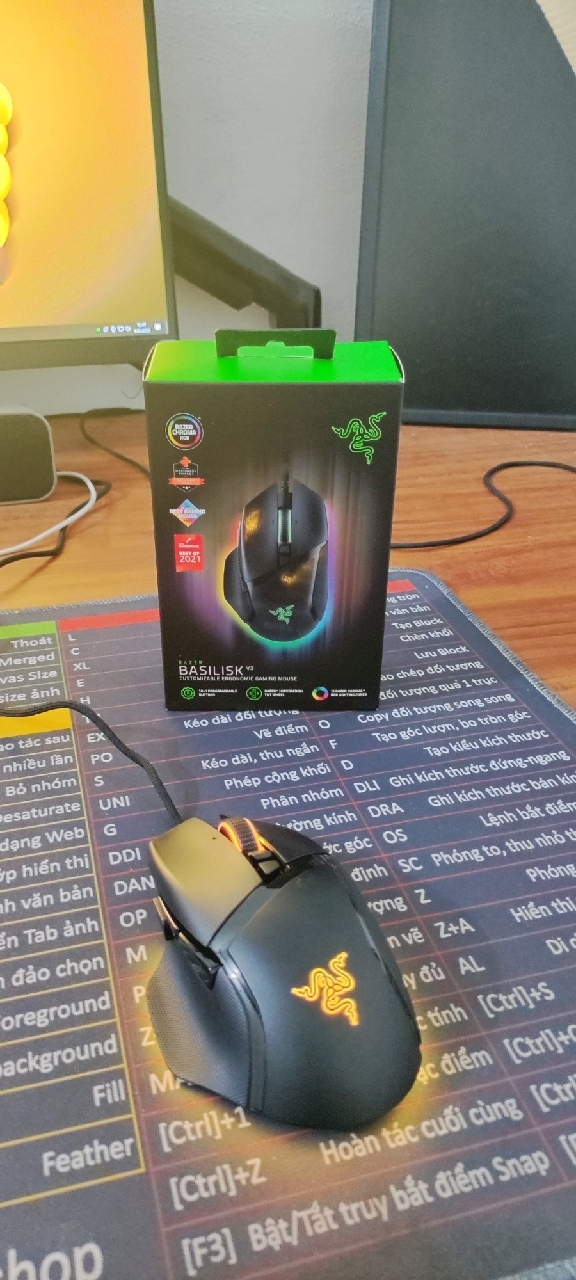 Con lăn HyperScroll trên Basilisk V3