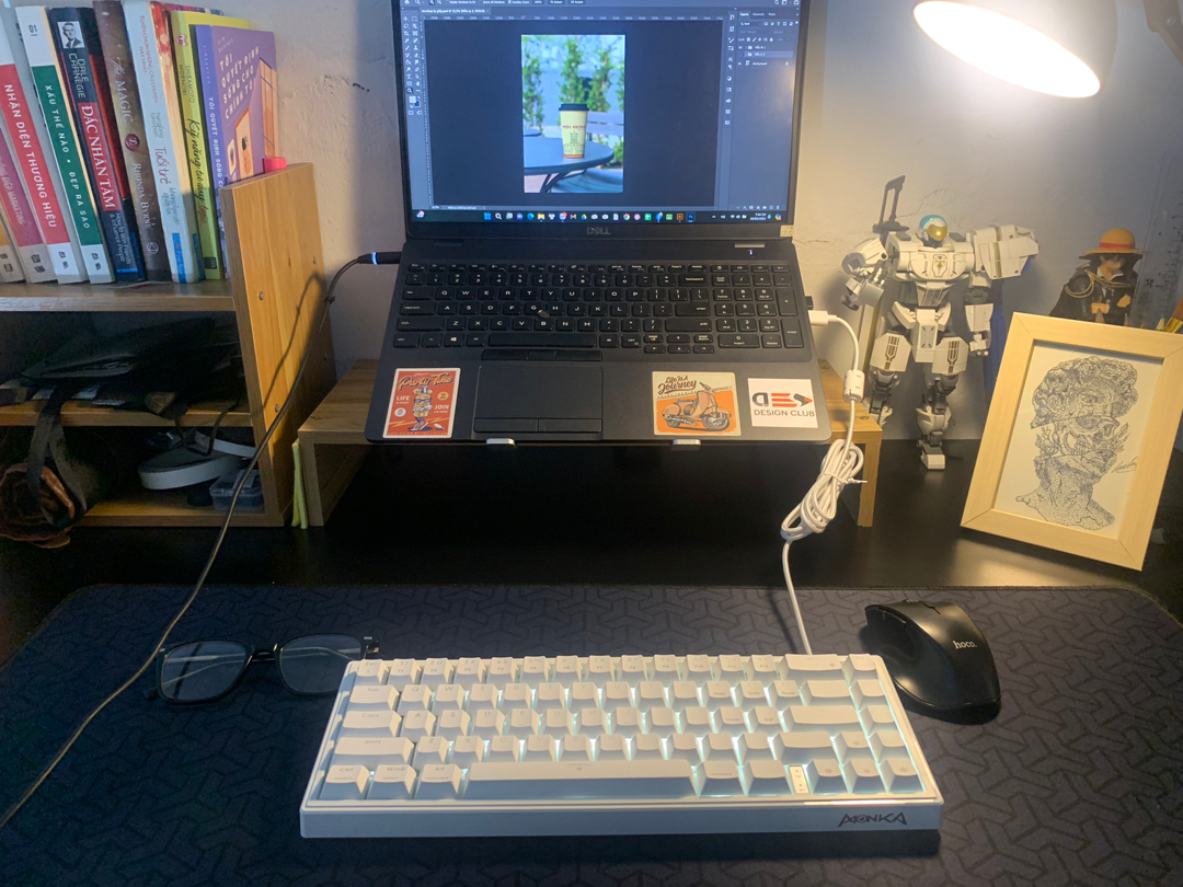 Keycap và switch Monka 3087