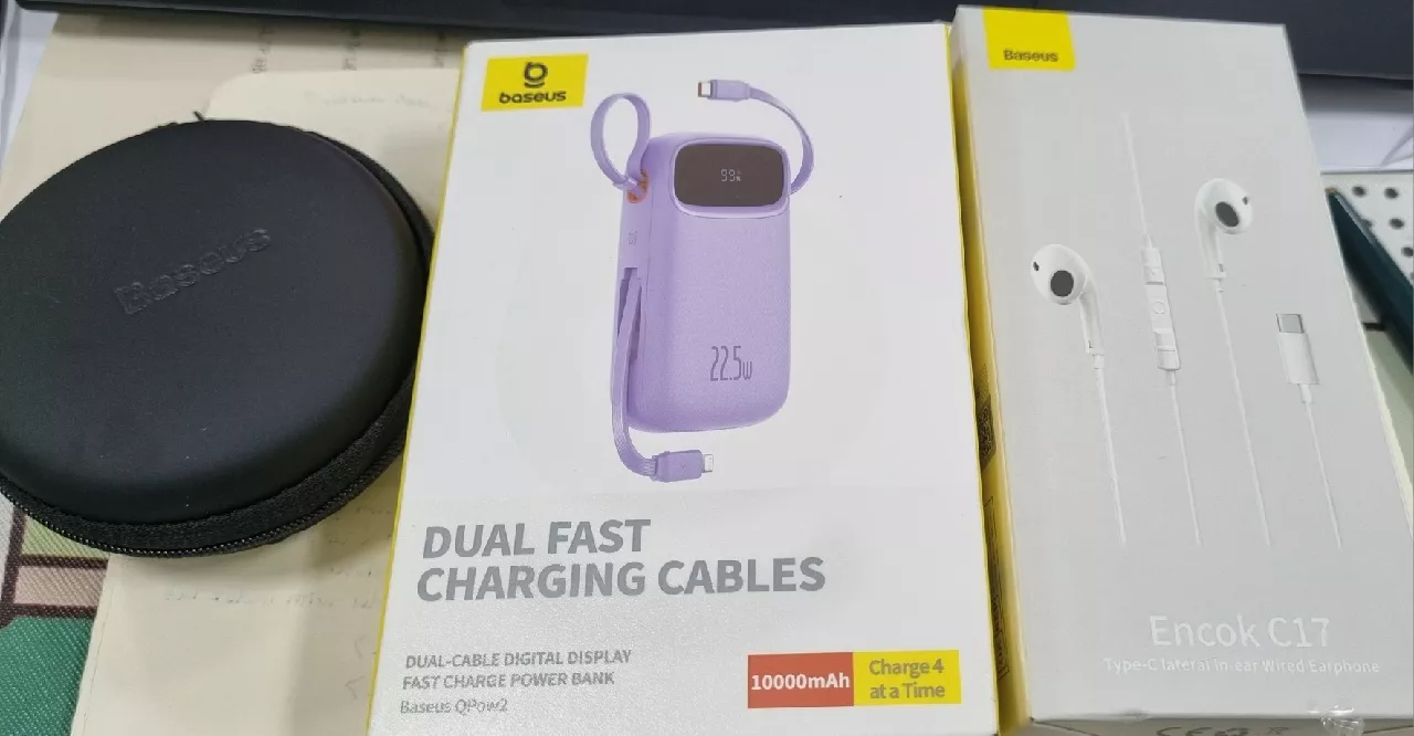 Tai nghe Baseus C17 cận cảnh