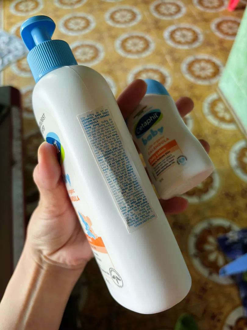 Hướng dẫn sử dụng sữa dưỡng ẩm Cetaphil Baby Lotion