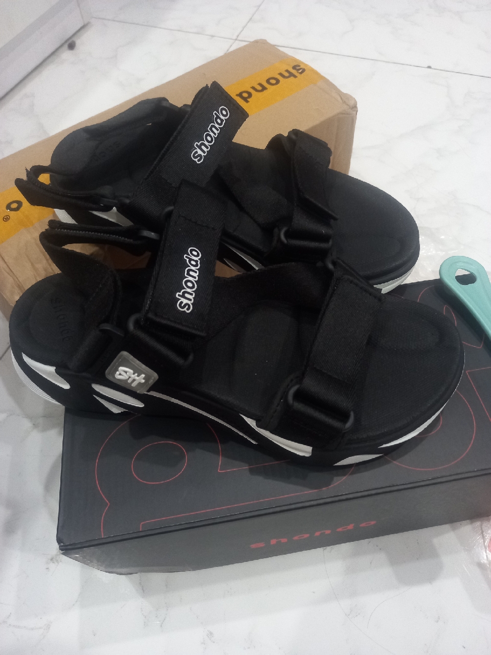 Sandal nam nữ Shondo quai hậu