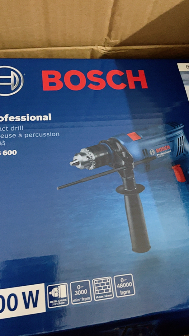 Thiết kế máy khoan Bosch GSB 600