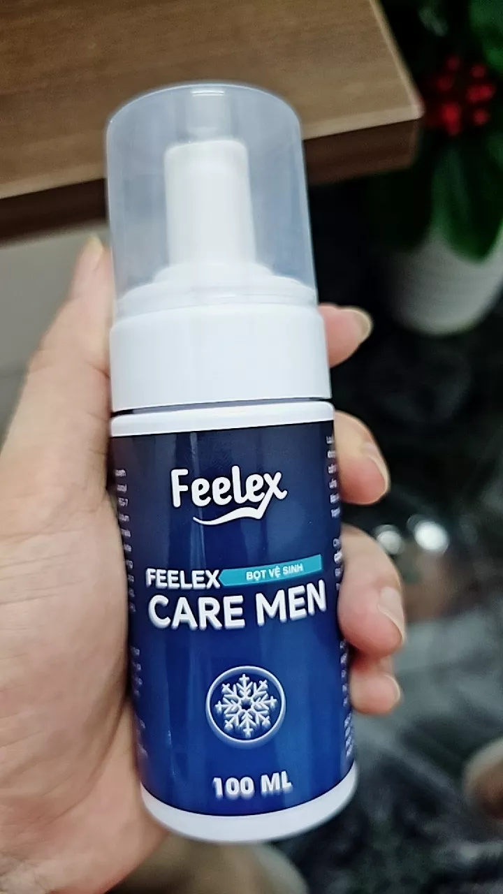 Thành phần bọt vệ sinh nam giới Feelex Care Men