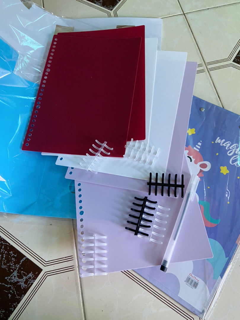 Kẹp tài liệu Decorme bìa kẹp giấy A4 A5 A6 nhiều màu bảng tr - ảnh 6