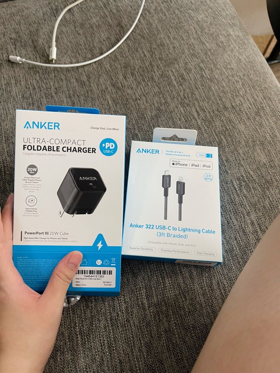 Combo sạc USB-C ANKER