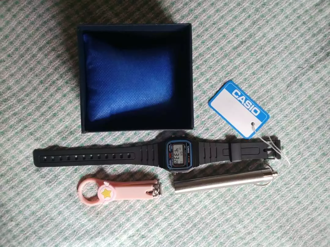 Đồng hồ Casio F-91W1 dây đeo cao su
